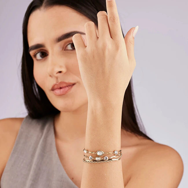 Brosway Luxurious multi-layered bracelet with crystals Symphonia BYM211