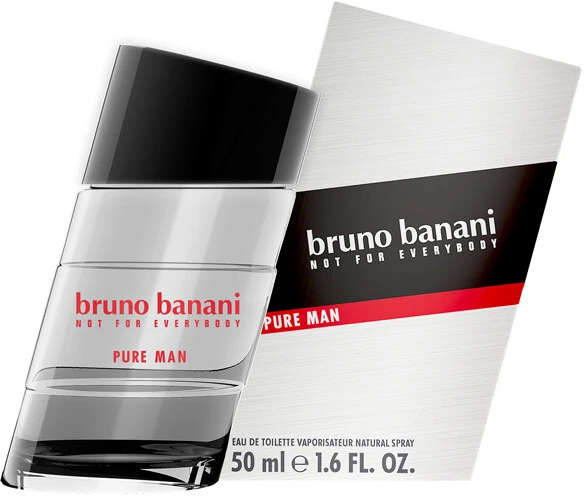 Bruno Banani Pure Man EDT tualetinis vanduo vyrams, 30 ml