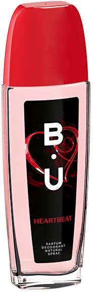 B.U. Heartbeat dezodorantas rožiniame buteliuke