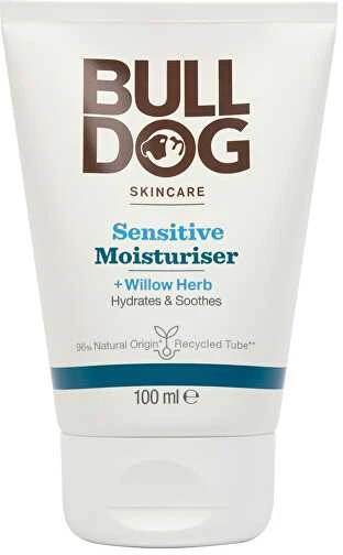 „Bulldog“ drėkinamasis kremas vyrams jautriai odai „Sensitiv e Moisturiser“, 100 ml