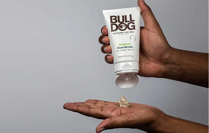 Bulldog Skin peeling for men for normal skin Original Face Scrub, 125 ml