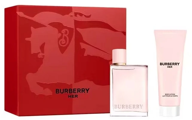 Burberry Her - EDP 50 ml + kūno losjonas 75 ml