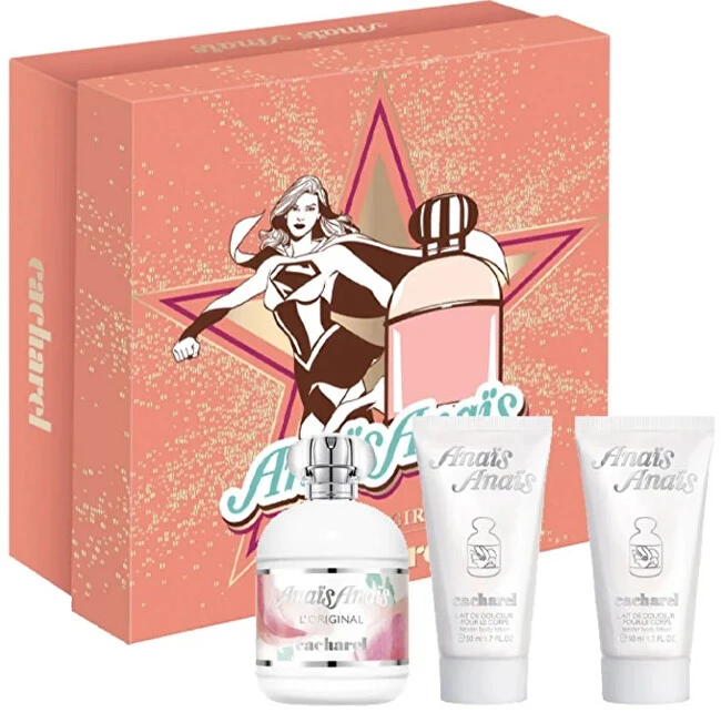 Cacharel Anais Anais L'Original rinkinys moterims (EDT, 100 ml + kūno losjonas, 2x 50 ml)