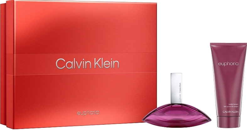 Kvepalų rinkys Calvin Klein Euphoria (EDP 100 ml + Kūno losjonas 100 ml)