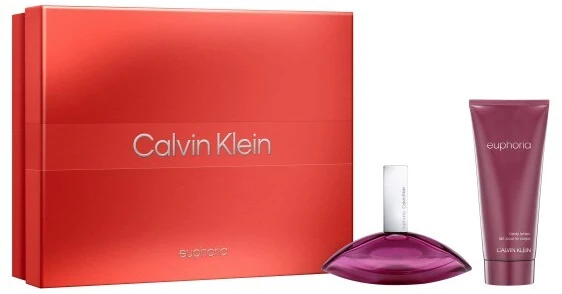 Kvepalų rinkys Calvin Klein Euphoria (EDP 50 ml + Kūno losjonas 100 ml)