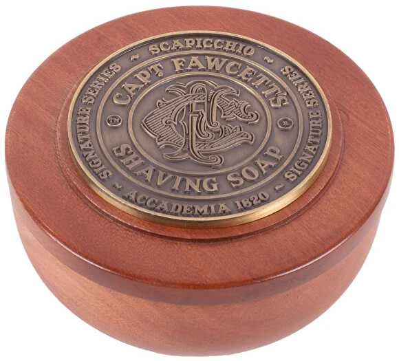 Captain Fawcett Skutimosi muilas medinėje dėžutėje xScapicchio (Skutimosi muilas) 110 g