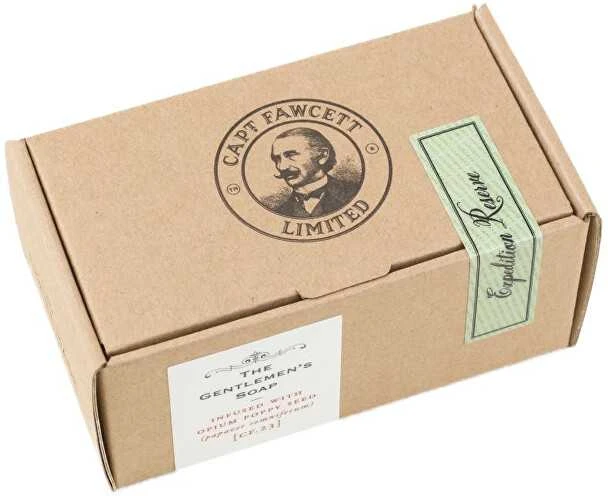 Captain Fawcett The Gentlemen's Soap Muilas su aguonų sėklomis, 165g