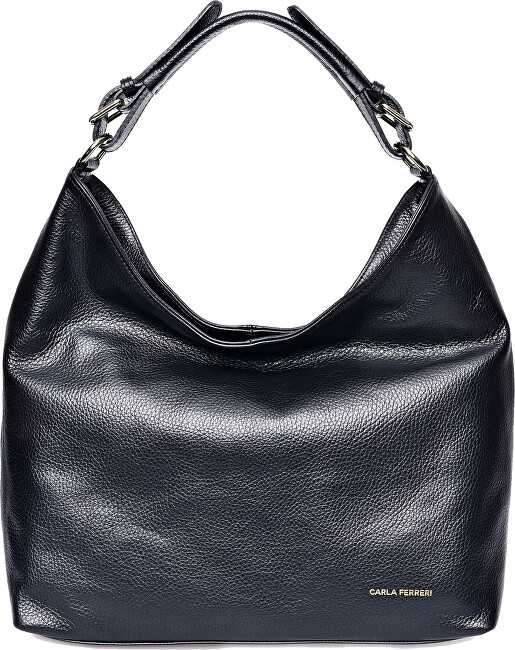 Carla Ferreri Women's leather handbag CF1881T Nero