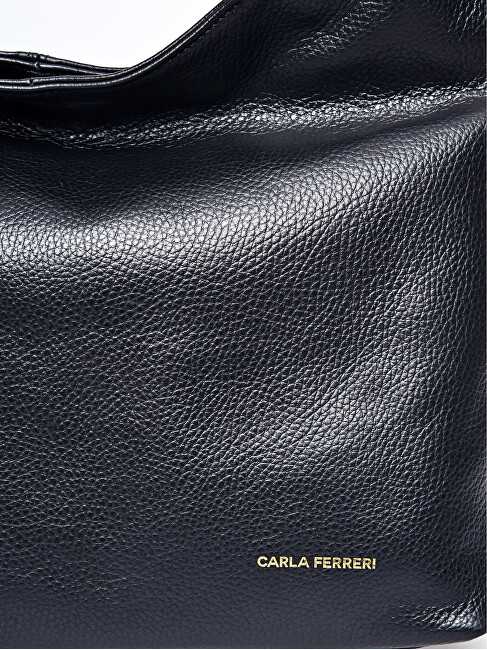 Carla Ferreri Women's leather handbag CF1881T Nero