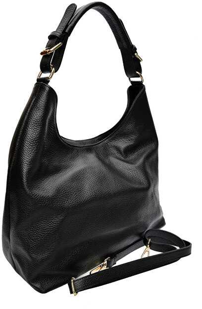 Carla Ferreri Women's leather handbag CF1881T Nero