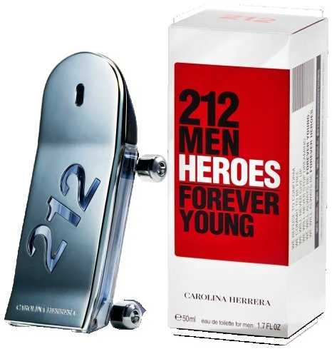 Carolina Herrera 212 Men Heroes tualetinis vanduo 50ml