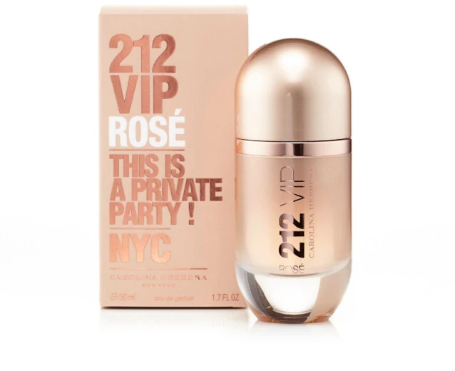 Kvepalai moterims Carolina Herrera 212 VIP Rose EDP, 80 ml