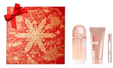 Carolina Herrera 212 Vip Rose Eau De Perfume Purškiklis, 80 ml Set 3 Pieces