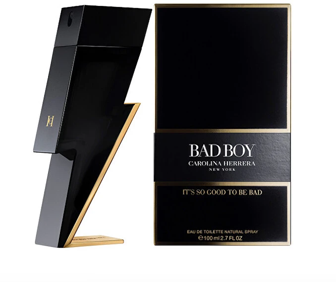Carolina Herrera Bad Boy EDT tualetinis vanduo vyrams, 100 ml