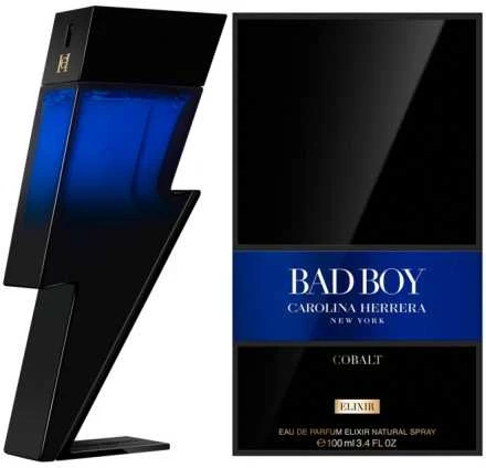 Carolina Herrera Bad Boy Cobalt Eliksyras EDP parfumuotas vanduo unisex, 150 ml