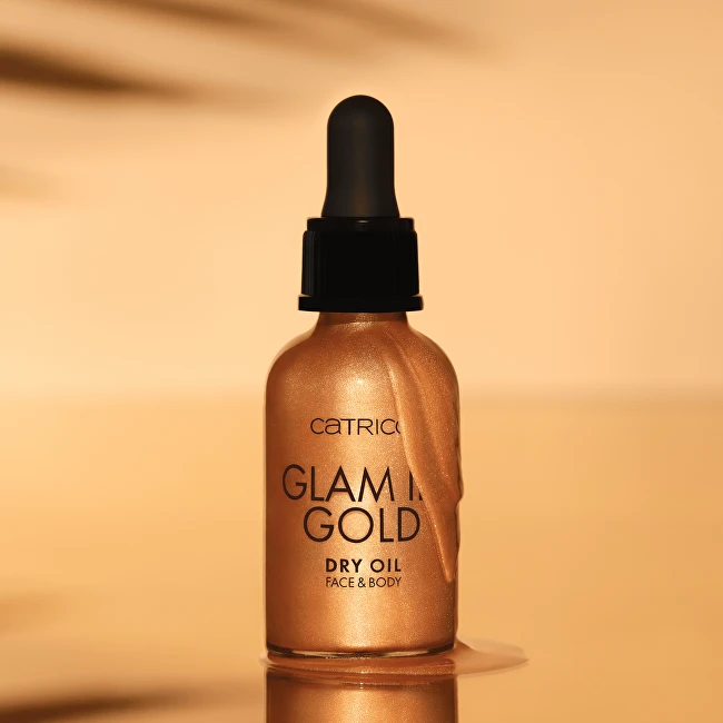 „Catrice Glam In Gold“ sausasis aliejus 010, 30 ml