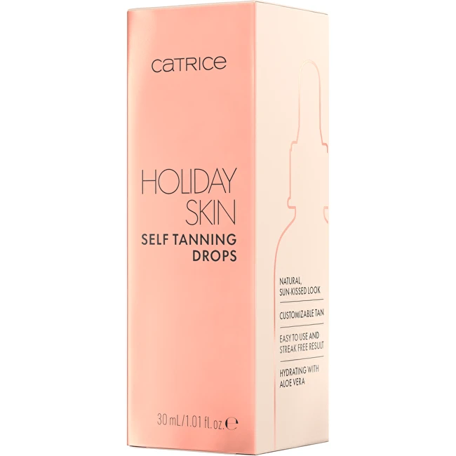 „Catrice Holiday Skin“ savaiminio įdegio lašai, 30 ml