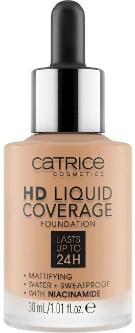 „Catrice Liquid Make-Up HD“ skystas padengimas (makiažo pagrindas) 30 ml