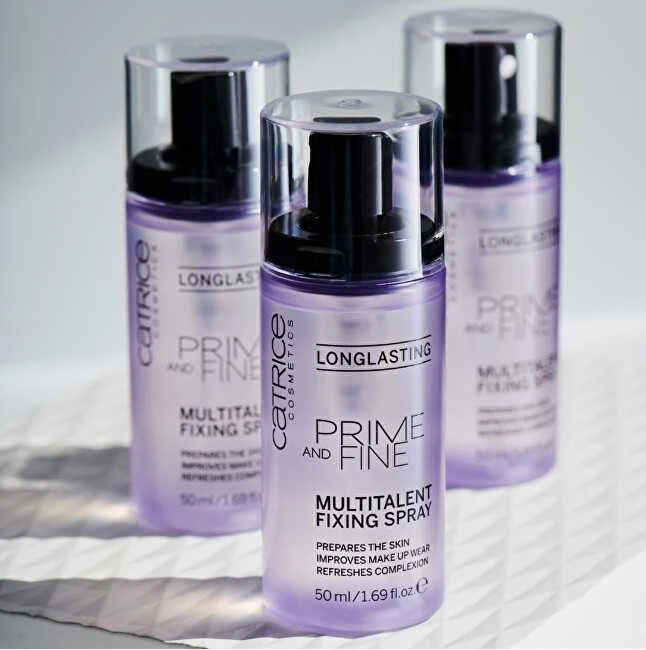 "Catrice Prime And Fine Multitalent Fixing Purškiklis" Makiažo fiksatorius 50ml