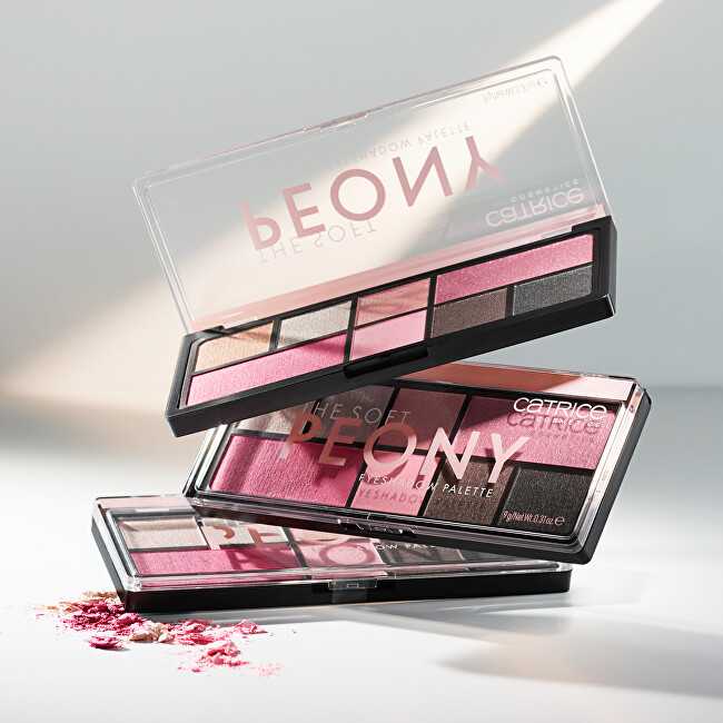 Catrice The Soft Peony Eyeshadow Palette Akių šešėliai