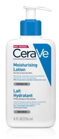 CeraVe Moisturising Lotion Eco Refill drėkinamojo veido ir kūno losjono sausai / labai sausai odai papildymas, 473 ml