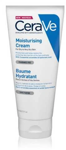 Cerave Moisturising Kreminis Refill drkinamasis kremas sausai ir labai sausai odai, 454 ml