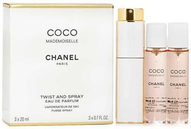 Chanel Coco Mademoiselle EDP parfumuotas vanduo moterims, 3x20 ml