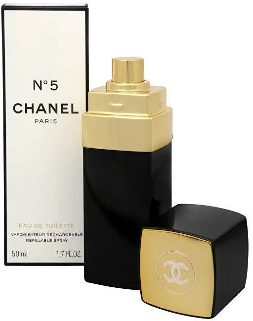 Chanel No 5 EDT tualetinis vanduo Refill moterims, 50 ml