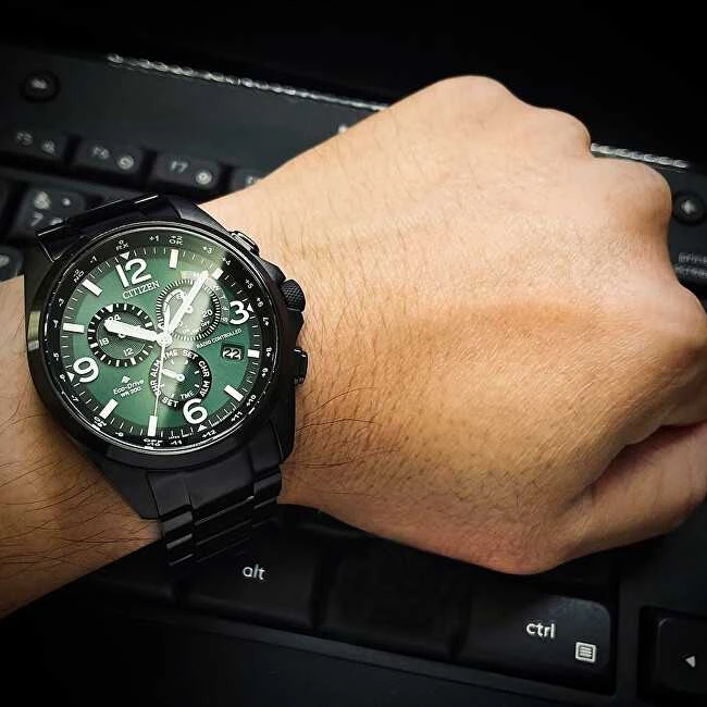 Laikrodis „Citizen Citizen Promaster Land Racer Eco Drive“ radijo bangomis valdomas CB5925-82X