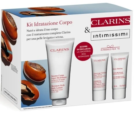 Clarins Kūno priežiūros dovanų rinkinys Kūno drėkinimo rinkinys