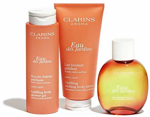 Clarins Eau Des Jardins Uplifting Melting Losjonas kūnui, 200 ml