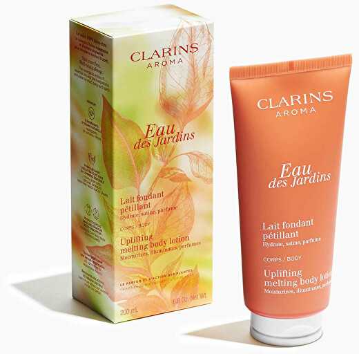 Clarins Eau Des Jardins Uplifting Melting Losjonas kūnui, 200 ml