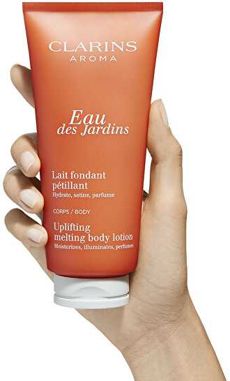 Clarins Eau Des Jardins Uplifting Melting Losjonas kūnui, 200 ml
