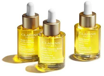 Clarins Priežiūros aliejus sausai ir labai sausai odai Santal (. aliejus) 30 ml