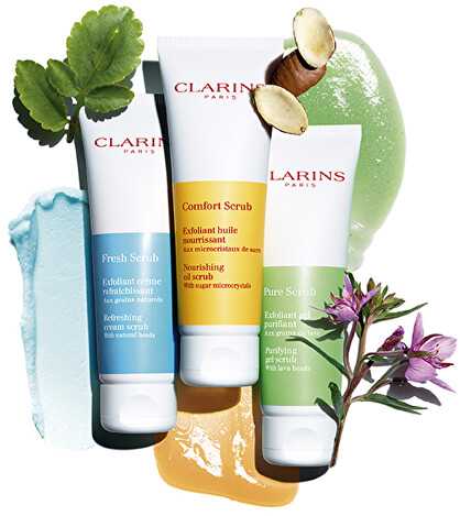 Clarins Comfort Scrub - maitininantis Oil Scrub, 50 ml