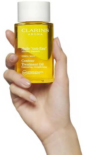 Clarins kūno priežiūros aliejus „Anti-Eau Contour“, 100 ml
