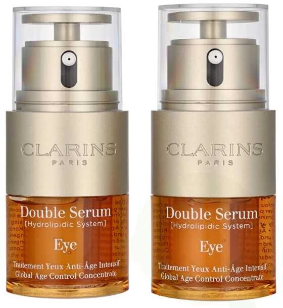 Clarins dvigubas serumas paakių odai, 40 ml