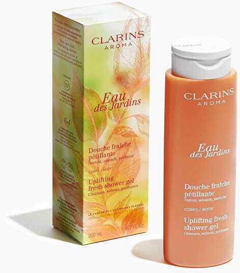 Clarins Eau Des Jardins Uplifting Fresh Dušo želė 200 ml