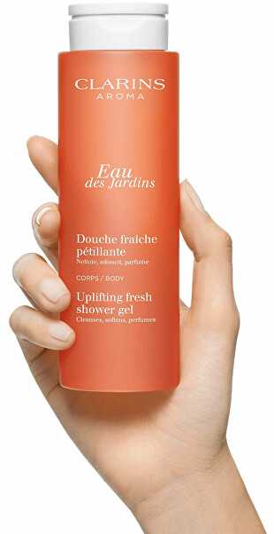 Clarins Eau Des Jardins Uplifting Fresh Dušo želė 200 ml