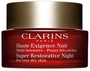 Clarins Super Restorative Naktinis labai sausai odai kremas, 50 ml