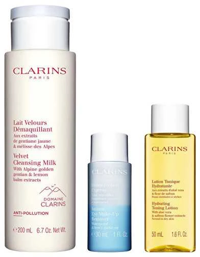Clarins Dovanų rinkinys valomosios odos priežiūrai Drėkinamasis valomasis rinkinys