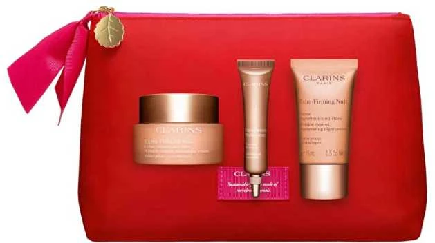 CLARINS RINKINYS (DIENOS KREMAS 50 ML + SERUMAS 10 ML + NAKTINIS KREMAS 15 ML)