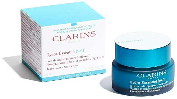 Clarins Hydra-Essentiel [HA2] Night Care Night Skin Kreminis moterims, 50 ml