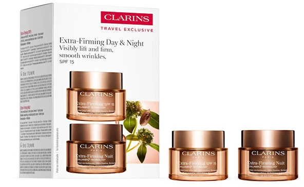 Clarins Extra-Firming Day & Night SPF 15 Skincare Gift Set