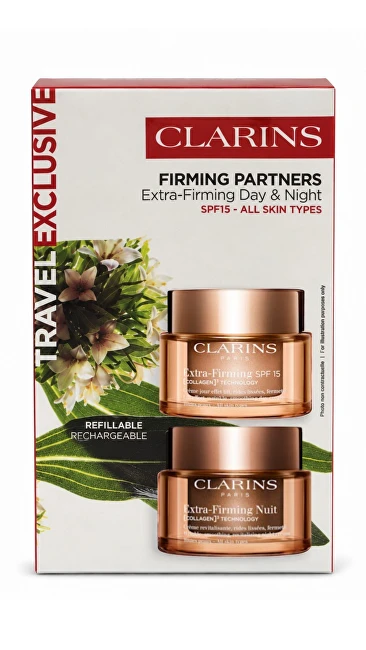 Clarins Extra-Firming Day & Night SPF 15 Skincare Gift Set