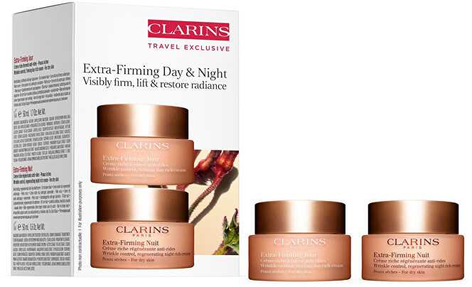 Clarins Itin stangrinantis dienos ir nakties odos priežiūros dovanų rinkinys