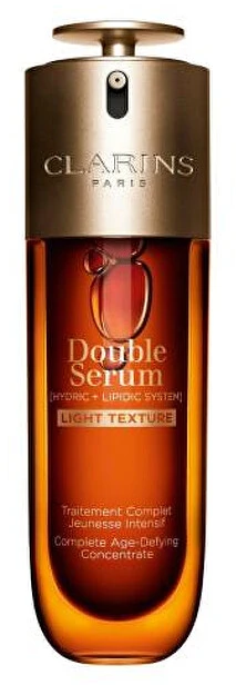 „Clarins Double Serumas“ lengvos tekstūros odos serumas, 30 ml