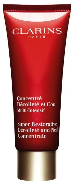 Clarins Kelių rūšių intensyvus kremas kaklui ir dekoltė "Super Restorative" (dekoltė ir kaklo koncentratas ) 75 ml