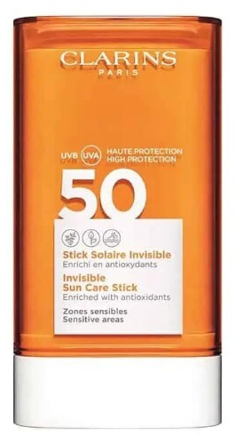 Clarins Invisible Sun Care Stick SPF50, 17 g