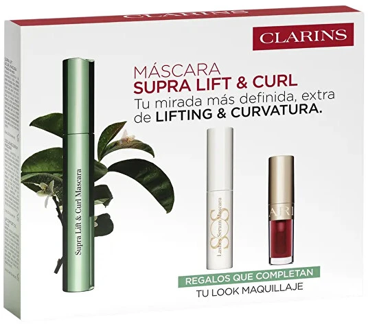 Clarins Supra Lift & Curl Blakstienų tušas Set 3 Pieces